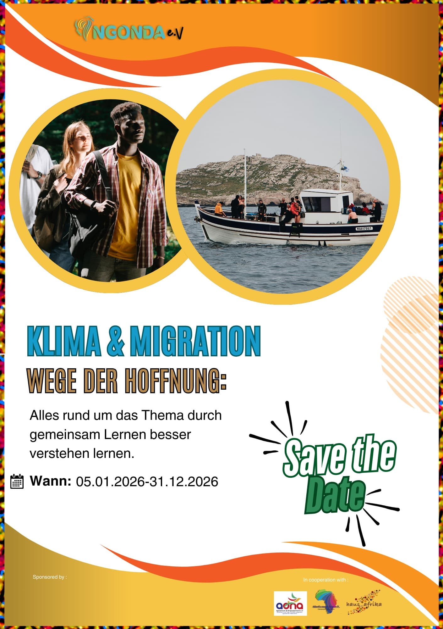 Workshopszene zum Thema Klima und Migration